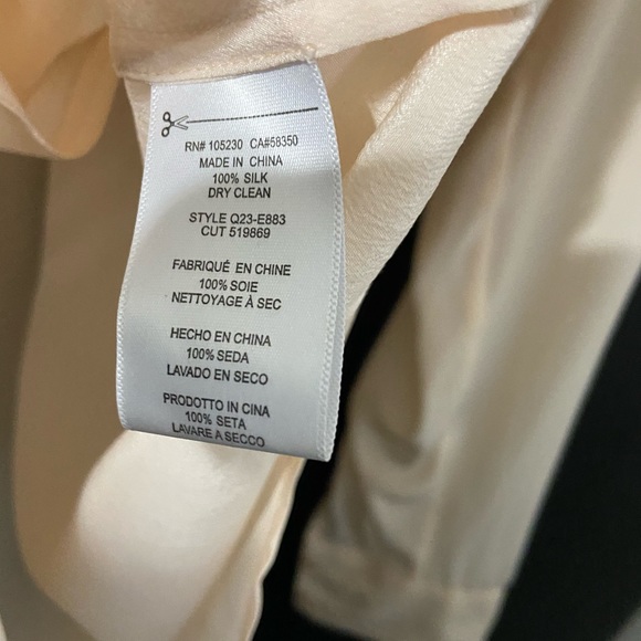 Equipment ANSLEY Blouse in Nude (PINK PORCELAIN) - Picture 7 of 9